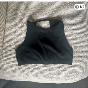 Black Cropped Tank Top from Beyond Yoga
